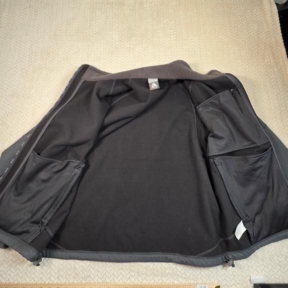 Nike ACG Jacket Men's Large Gray Full Zip Softshell Fleece Lined - Picture 14 of 16
